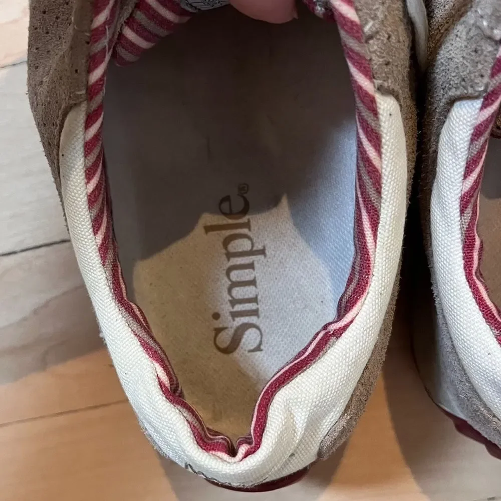 Simple Suede Lace Up Sneakers